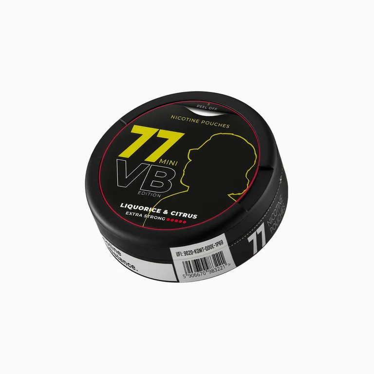 77 VB Liquorice & Citrus (Extra Strong)